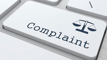 Customer complaint registration form